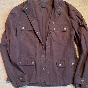 Style & Co. Brown Denim Jacket